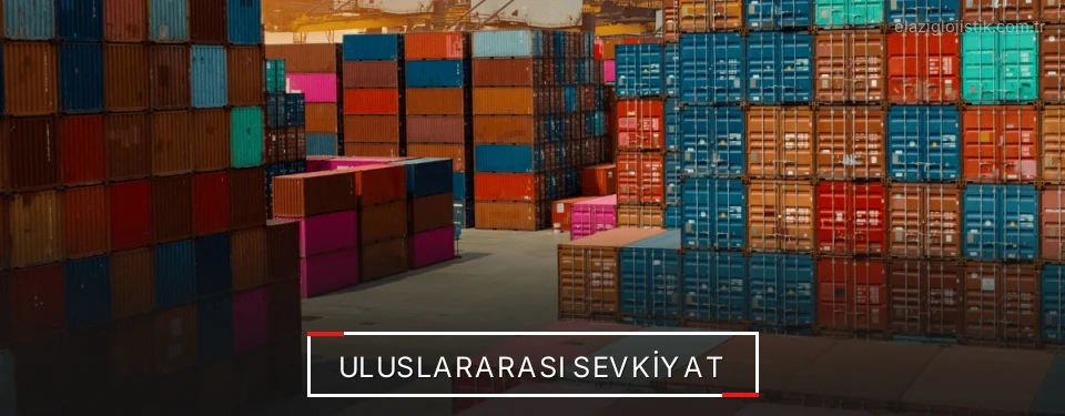 Elazığ Uluslararası Karayolu Lojistik Firmaları